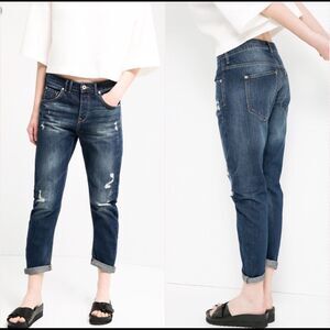 Mango Jeans Angie Boyfriend Sz 6